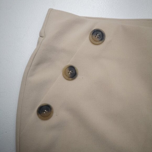 NWT Suzy Shier Ladies Size XL Cream Pull On Style Straight Leg Pants - Picture 7 of 9